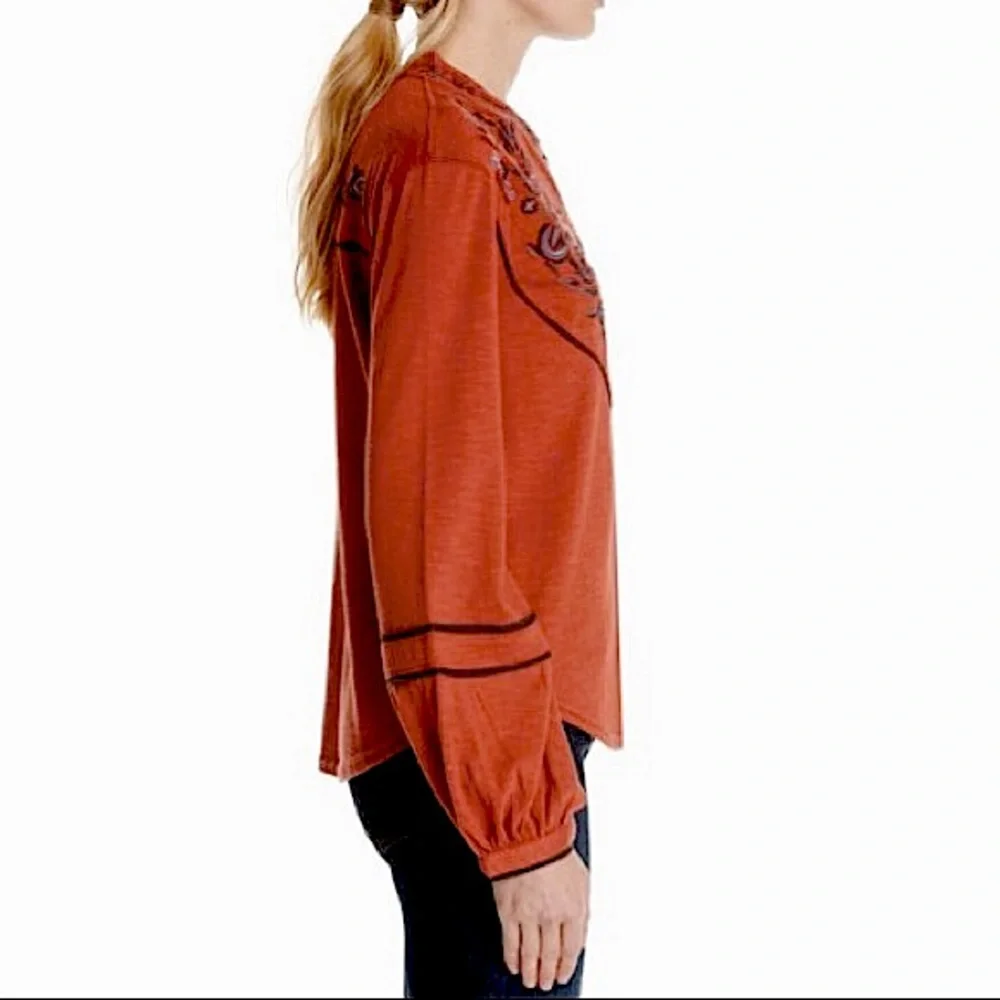 NWT Free People Henley Top
